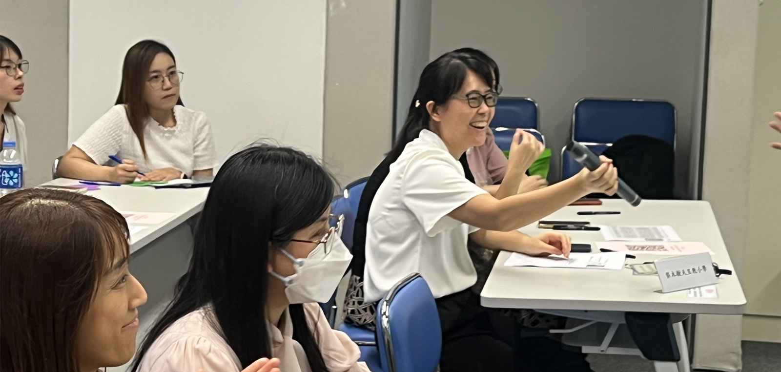 主持人以問答遊戲拉開活動的序幕2