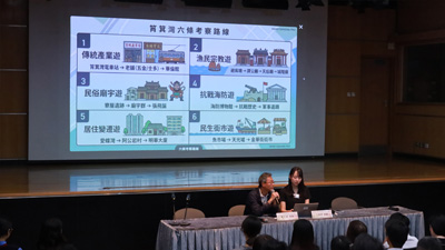 聖馬可中學善用社區資源，規劃文學散步，把語文學習結合真實情境，有效提升學生的學習深度和興趣