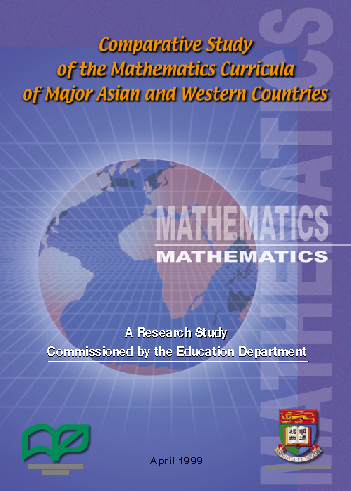 Comparative Study of the Mathematics Curricula of Major Asian and Western Countrie