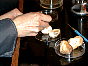 Getting a small piece of mushroom tissue by aseptic technique DSC00031.JPG